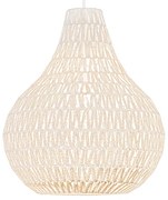 Lampa suspendata scandinava alba 45 cm - Lina Drop