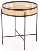 Masuta de cafea Rattan Natural, LANIPA 50x55 cm