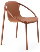 Scaun de dining cărămiziu Ringo – Umbra