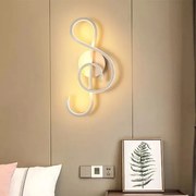 Aplica Led, Elit'S, Cheia Sol, 44W, Alb