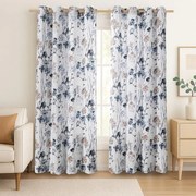 Draperie groasă SOLKONE albă 135 x 250 cm 1 buc