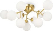Maytoni MOD545CL-12BS - Plafonieră DALLAS, 12 x G9, 28W, 230V, aurie
