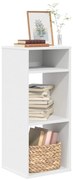 vidaXL Bibliotecă, alb, 34x31x80 cm, lemn prelucrat