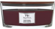 Lumânare parfumată WoodWick Black Cherry, 453 g