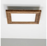 Panou LED RGBW dimabil aplicat Eglo SALOBRENA-C LED/16W/230V maro + telecomandă
