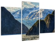 Tablou cu peisaj cu munții (90x60 cm)