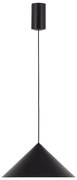 Pendul LED stil minimalist CONO D-24cm negru