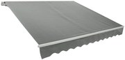 Náhradná látka k markíze 3,95x2,5m šedá (P4512)