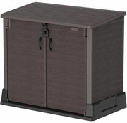 Cutie de depozitare Duramax pentru grădină StoreAway maro, 850 l