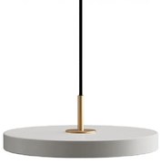 Lustra LED design scandinav Asteria mini - nuance mist/ auriu