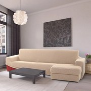 Nueva Textura Huse care se întind foarte bine NIAGARA smântânii canapea cu otoman dreapta (l. 200 - 300 cm)