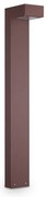 Stalp de iluminat exterior IP44 Sirio pt2 h80 Coffee