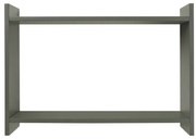 Raft de perete Bamberg verde, 50x14,5x35 cm
