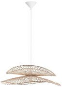 Lustra suspendata design natural, ARTIC, D 60cm