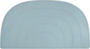 Suport din silicon pentru masă Kindsgut Rainbow, 48 x 25 cm, albastru