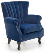 Fotoliu CLARUS, bleumarin