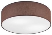 Plafonieră SIRJA, 2 x E27, 15 W, 230 V, Ø 45 cm, maro