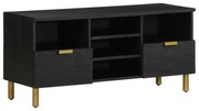 vidaXL Dulap TV, negru, 100x33x46 cm, lemn prelucrat