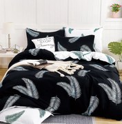 Lenjerie Pat Dublu, 4 Piese, Bumbac Satinat Superior - Ferigi