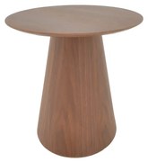 Masutea Cafea Donna MDF Nuc, Diametru 60 Cm