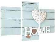 Tablou - I love home (90x60 cm)