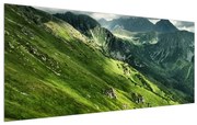 Tablou cu peisaj montan (120x50 cm), în 40 de alte dimensiuni noi