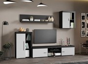 Set Mobilier Living Alb cu Ferrara Sam-C01