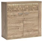 Comodă Nature 07 (cu iluminat LED) (Stejar ribbeck). 1057911