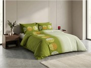 Lenjerie de pat din bumbac SEGINO verde Dimensiune lenjerie de pat: 70 x 90 cm | 140 x 200 cm