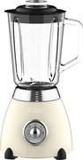 Blender Retro Zilan ZLN1207, putere 500W, capacitate 1.5L, 2 trepte de viteza, functie Pulse, vas din sticla, lame din otel inoxidabil