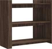 vidaXL Măsuță consolă, stejar maro, 100x35x90 cm, lemn prelucrat