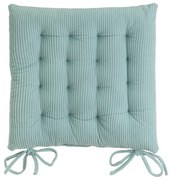 Pernă de scaun din catifea reiată 40x40 cm Merely – Casa Selección