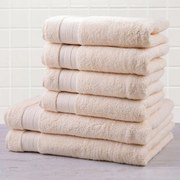 Set prosoape frotir MEXICO crem, 6 buc