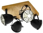 Plafoniera vintage 4 becuri E14 Gatebeck 49079 Eglo