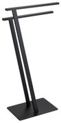 WENKO 24396100 - Suport pentru prosoape LIRIO, 20 x 40 cm, negru