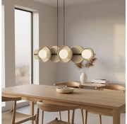 Lustră pe cablu MODEL 6xG9/8W/230V bej