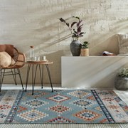 Covor pentru exterior și interior albastru 120x170 cm Avery Blue – Flair Rugs