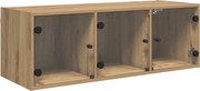 vidaXL Dulap de perete Stejar Artizanal 102 x 37 x 35 cm Lemn compozit