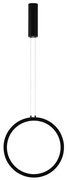 Pendul LED dimabil design modern Change negru 39,5cm