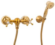 Baterie dus TRENDY'S montare pe perete gold