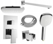 Mexen Uno DR33 set de duș încastrat, crom - 71435DR33-00