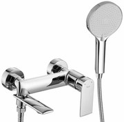 Baterie pentru cada Veneta argintiu