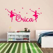 Sticker perete personalizat My Name Girl 17