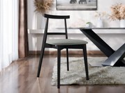 Scaun sufragerie KD 71 (Negru + Gri închis) . 1103487