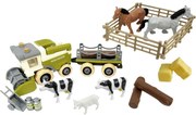 Set jucării Fermă cu mașini agricole