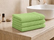 Prosop CLASSIC COLOR mic verde 30x50 cm, 100% bumbac