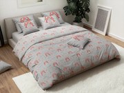 Lenjerie de pat din bumbac FRIENDS MY LOBSTER gri Dimensiune lenjerie de pat: 60 x 70 cm | 140 x 200 cm