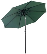 Outsunny Umbrelă de Grădină cu Manivelă și Inclinabilă Φ300x245cm | Aosom Romania