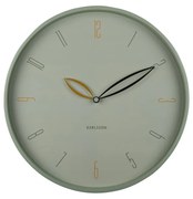 Karlsson 6012GR ceas de perete cu design verde, diametru 40 cm