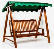 Leagan din lemn, 210 cm, cires